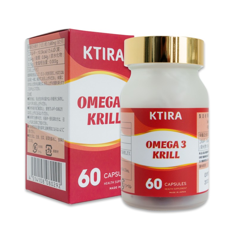 Viên Uống KTIRA Dầu Nhuyễn Thể OMEGA 3 KRILL